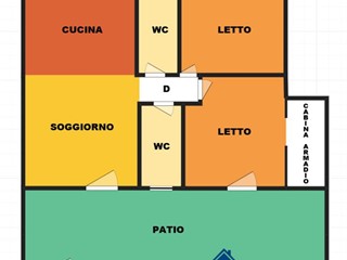 Trilocale in Vendita a Cellamare, 180'000&euro;, 90 m²