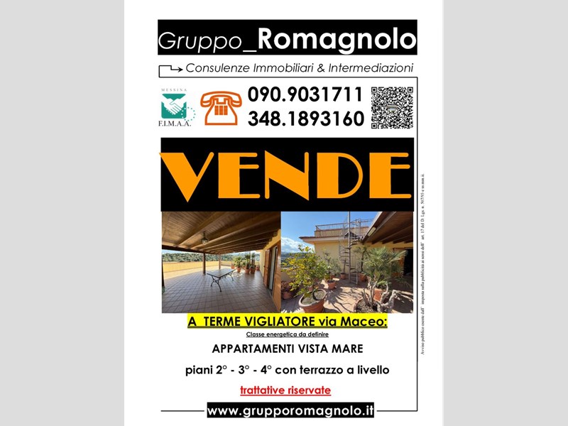 Appartamento in Vendita a Terme Vigliatore, zona Via Maceo, 194 m²
