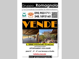 Appartamento in Vendita a Terme Vigliatore, zona Via Maceo, 194 m²