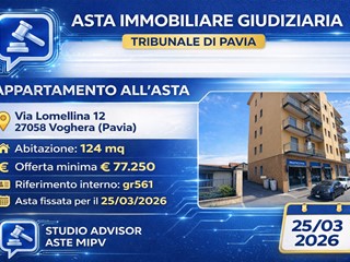 Appartamento in Vendita a Voghera, 77'250&euro;, 124 m², con Box