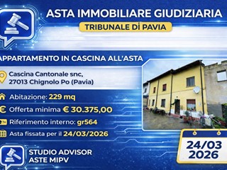 Appartamento in Vendita a Chignolo Po, 30'375&euro;, 229 m²