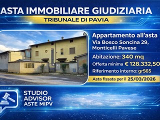 Appartamento in Vendita a Monticelli Pavese, 128'332&euro;, 340 m²