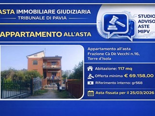 Appartamento in Vendita a Torre d'Isola, 69'158&euro;, 117 m², con Box