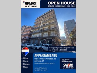 Appartamento in Vendita a Acireale, 175'000&euro;, 145 m²