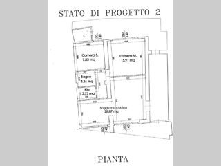 Quadrilocale in Vendita a Pisa, 160'000&euro;, 60 m²