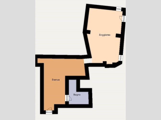 Bilocale in Vendita a Stellanello, 49'000&euro;, 35 m²