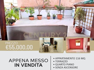 Trilocale in Vendita a Palermo, 50'000&euro;, 116 m²