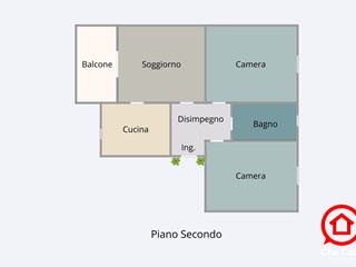 Trilocale in Vendita a Cesena, zona Fiorita, 148'000&euro;, 85 m²
