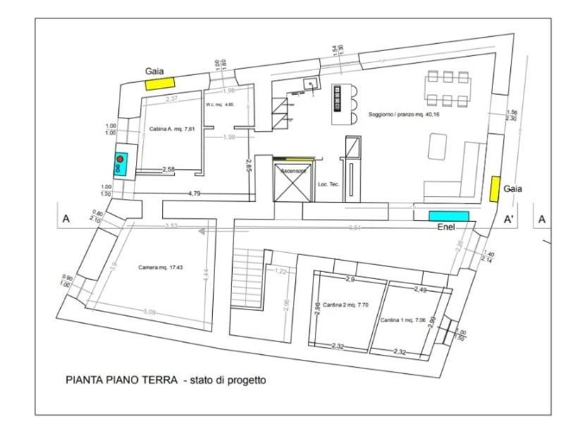Trilocale in Vendita a Massa, 220'000&euro;, 90 m²