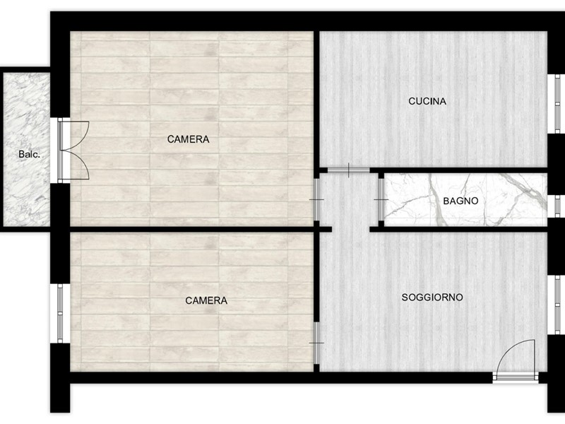 Quadrilocale in Vendita a Genova, 59'000&euro;, 63 m²