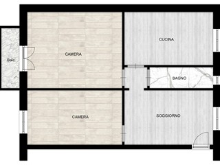 Quadrilocale in Vendita a Genova, 59'000&euro;, 63 m²