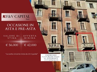 Bilocale in Vendita a Torino, 42'000&euro;, 51 m²