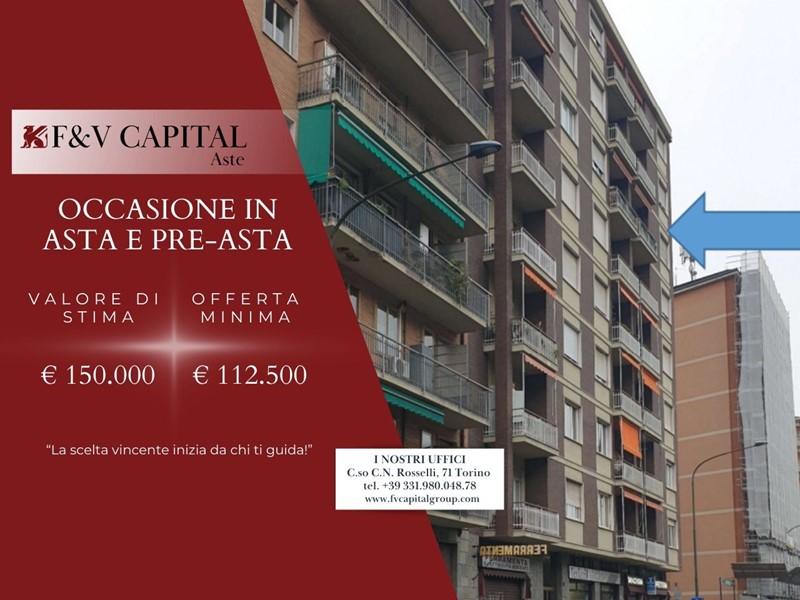 Quadrilocale in Vendita a Torino, 112'500&euro;, 108 m²