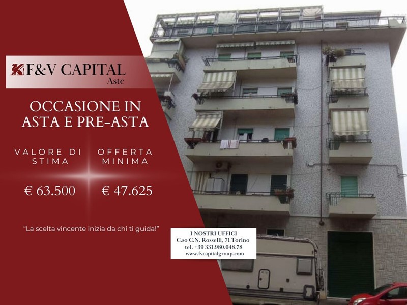 Bilocale in Vendita a Torino, 47'625&euro;, 60 m²