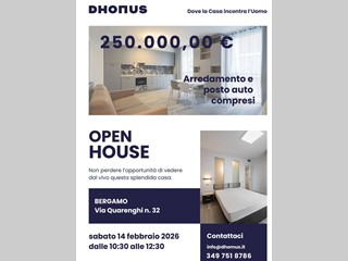 Bilocale in Vendita a Bergamo, 250'000&euro;, 53 m²