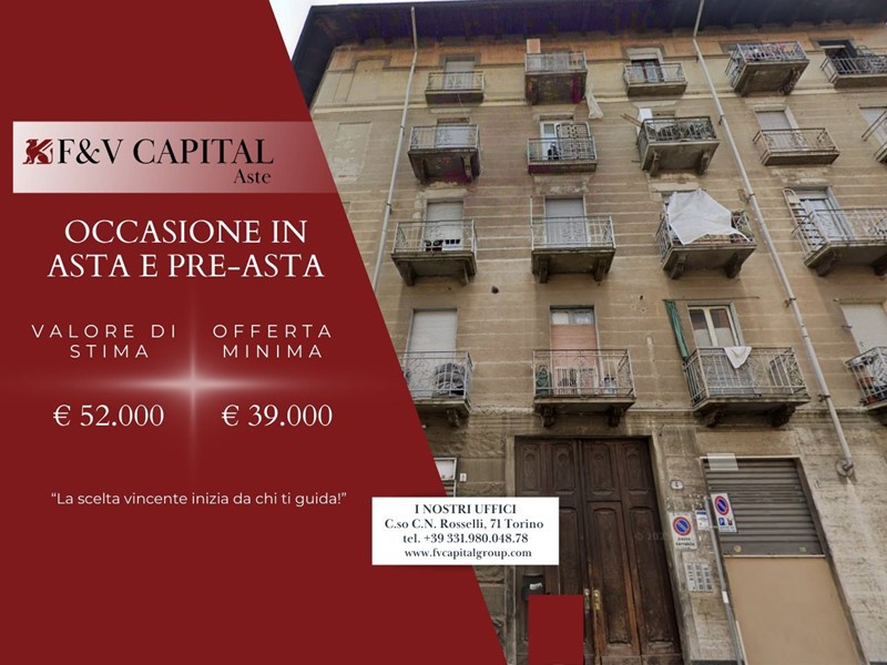 Trilocale in Vendita a Torino, 39'000&euro;, 74 m²