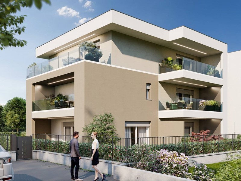 Trilocale in Vendita a Bernareggio, 225'000&euro;, 73 m²