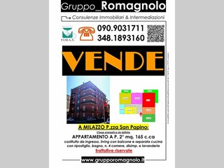 Appartamento in Vendita a Milazzo, zona Piazza san papino, 165 m²