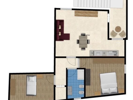 Trilocale in Vendita a Cascina, zona Navacchio, 240'000&euro;, 80 m², con Box