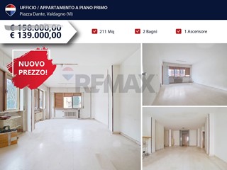 Appartamento in Vendita a Valdagno, 139'000&euro;, 211 m²
