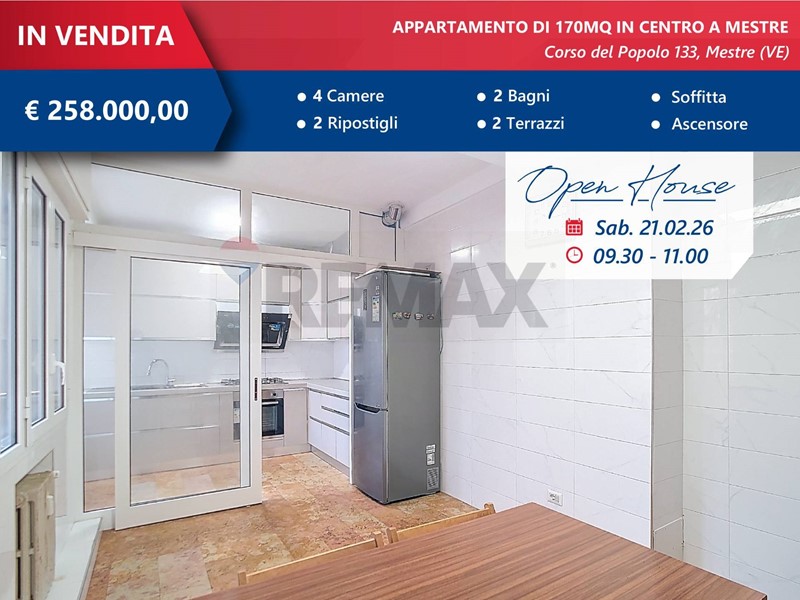 Appartamento in Vendita a Venezia, 258'000&euro;, 170 m²