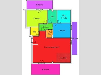 Attico in Vendita a Chiaravalle Centrale, 98'000&euro;, 123 m²