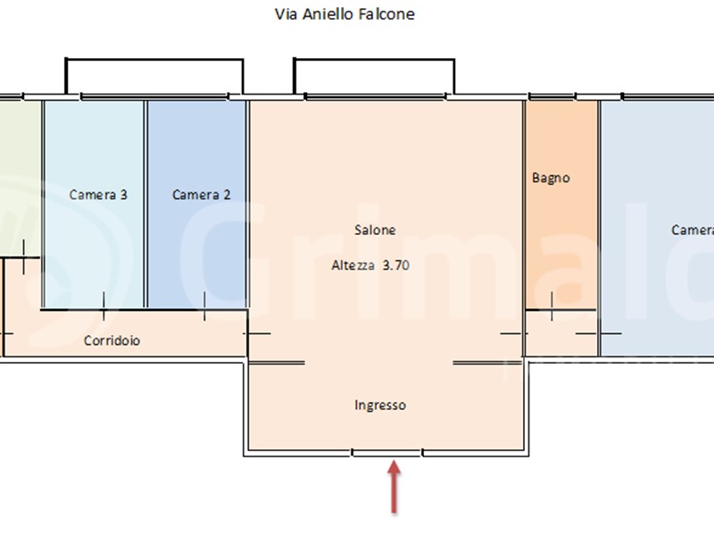 Appartamento in Vendita a Napoli, 1'050'000&euro;, 120 m²