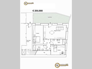 Trilocale in Vendita a Melzo, 205'000&euro;, 80 m²