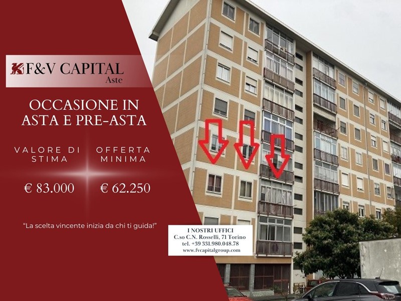 Quadrilocale in Vendita a Torino, 62'250&euro;, 107 m²