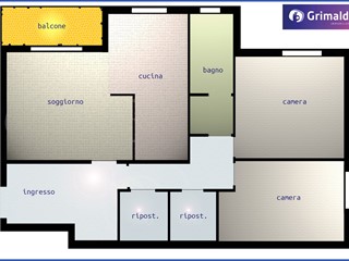 Trilocale in Vendita a Milano, 268'000&euro;, 88 m²