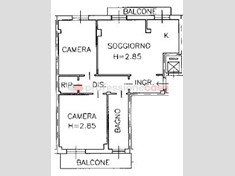 Trilocale in Vendita a San Vittore Olona, 169'000&euro;, 95 m², con Box