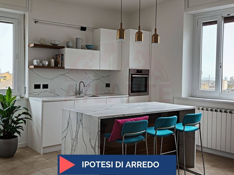 Trilocale in Vendita a Brescia, 150'000&euro;, 82 m²