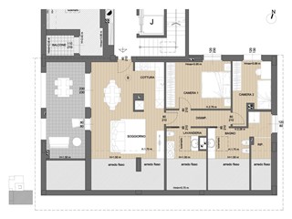 Trilocale in Vendita a Paderno Dugnano, 326'200&euro;, 117 m², con Box