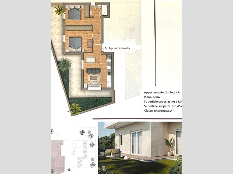 Trilocale in Vendita a Alghero, 355'000&euro;, 85 m²