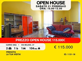 Trilocale in Vendita a Curno, 115'000&euro;, 104 m²