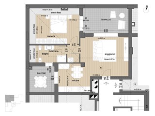 Bilocale in Vendita a Paderno Dugnano, 245'308&euro;, 88 m², con Box