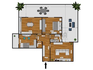 Trilocale in Vendita a Bisceglie, zona Via Imbriani, 135'000&euro;, 90 m²