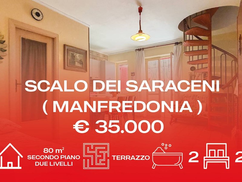 Appartamento in Vendita a Manfredonia, 35'000&euro;, 80 m²