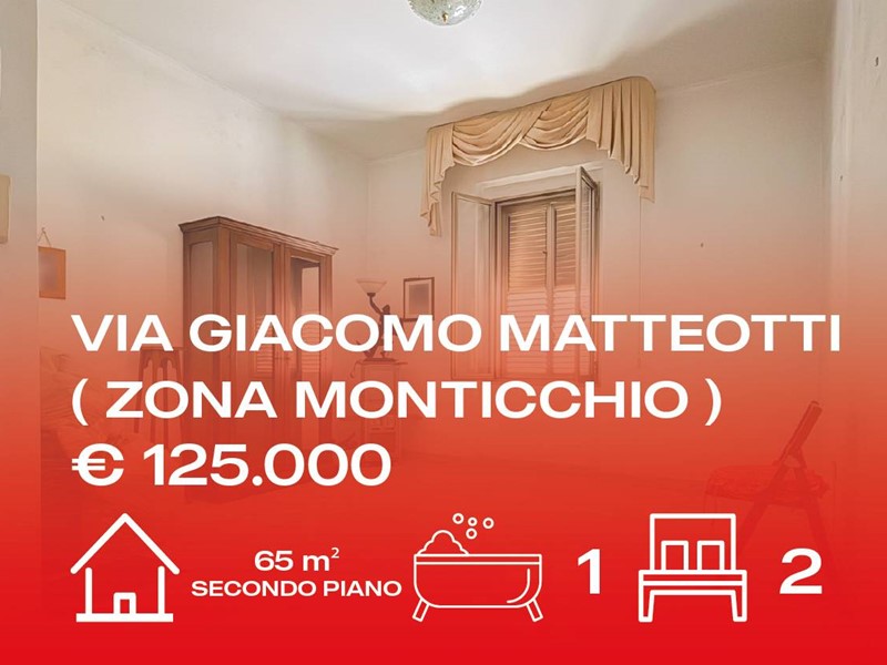 Trilocale in Vendita a Manfredonia, 125'000&euro;, 65 m²