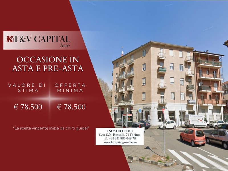 Trilocale in Vendita a Torino, 78'500&euro;, 64 m²