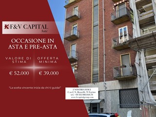 Bilocale in Vendita a Torino, 39'000&euro;, 64 m²