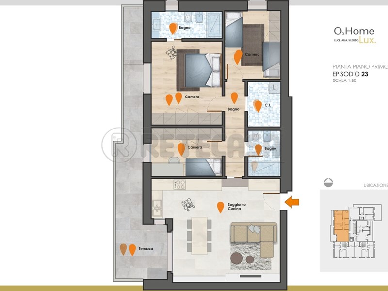 Appartamento in Vendita a Bolzano Vicentino, 295'000&euro;, 136 m², con Box