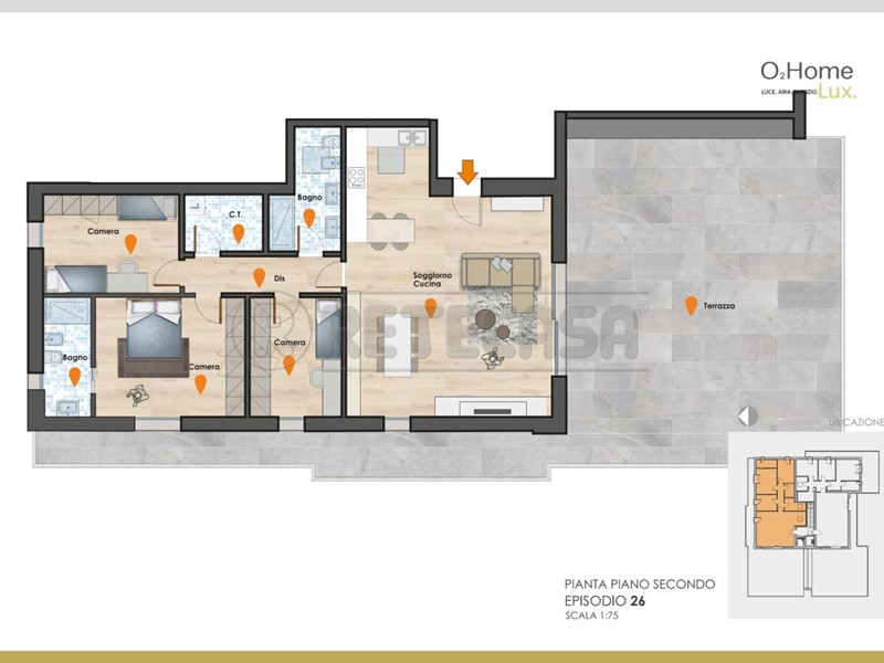 Appartamento in Vendita a Bolzano Vicentino, 410'000&euro;, 187 m², con Box