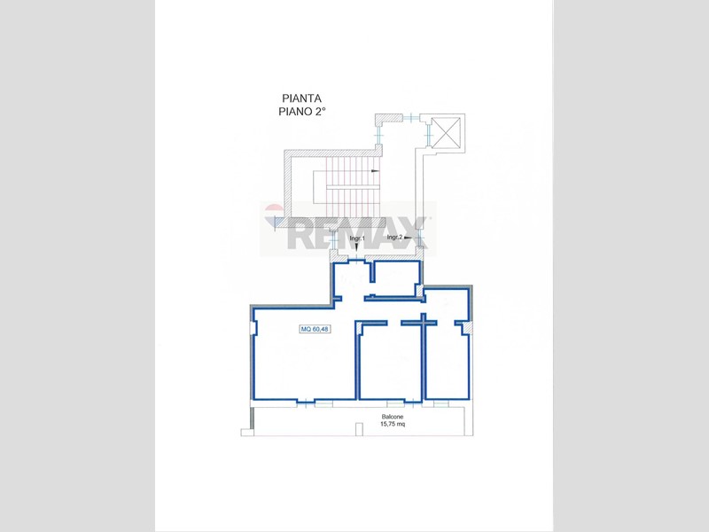 Trilocale in Vendita a Napoli, 195'000&euro;, 60 m²
