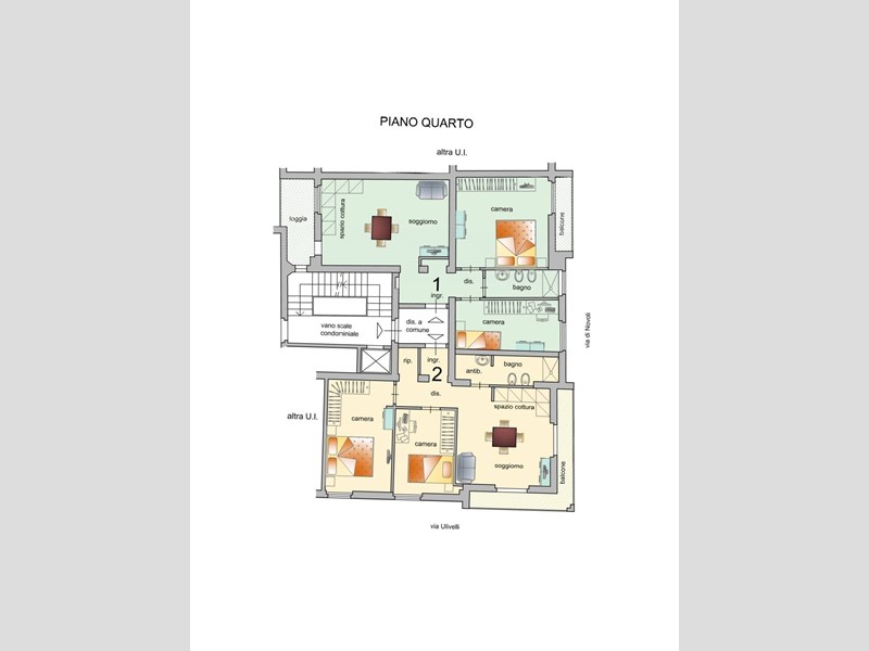 Trilocale in Vendita a Firenze, 310'000&euro;, 63 m²