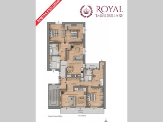 Appartamento in Vendita a Livorno, 255'000&euro;, 215 m²