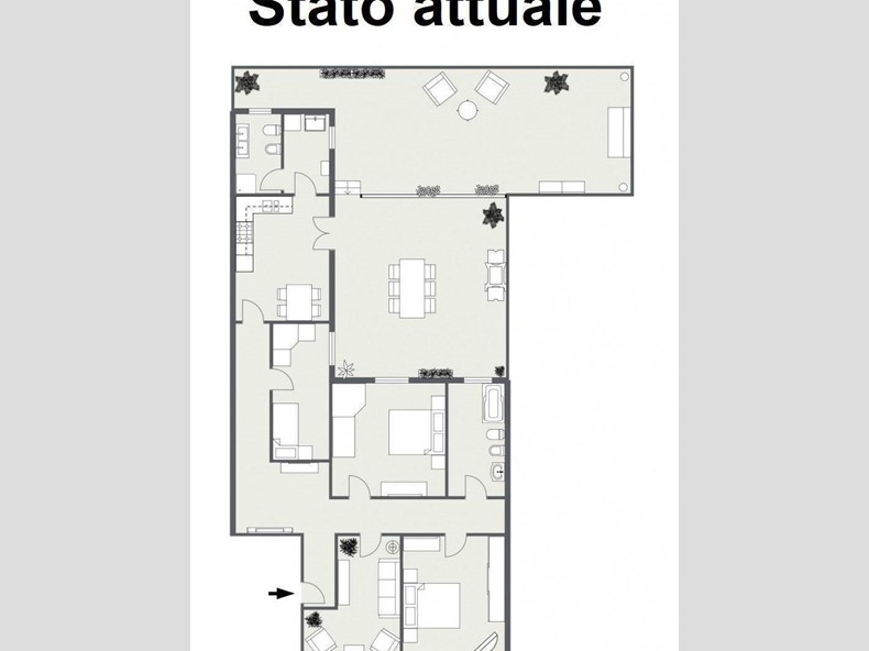 Appartamento in Vendita a Misterbianco, 155'000&euro;, 124 m², con Box