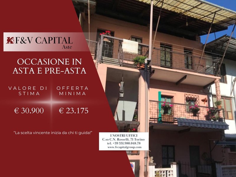 Quadrilocale in Vendita a Forno Canavese, 23'175&euro;, 93 m²