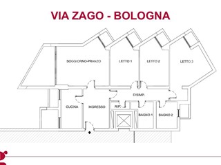 Appartamento in Vendita a Bologna, 495'000&euro;, 155 m², arredato