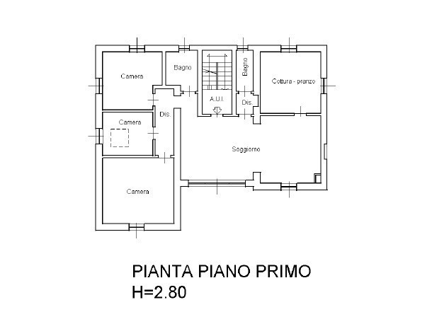 Quadrilocale in Vendita a Palazzolo sull'Oglio, 330'000&euro;, 200 m², arredato